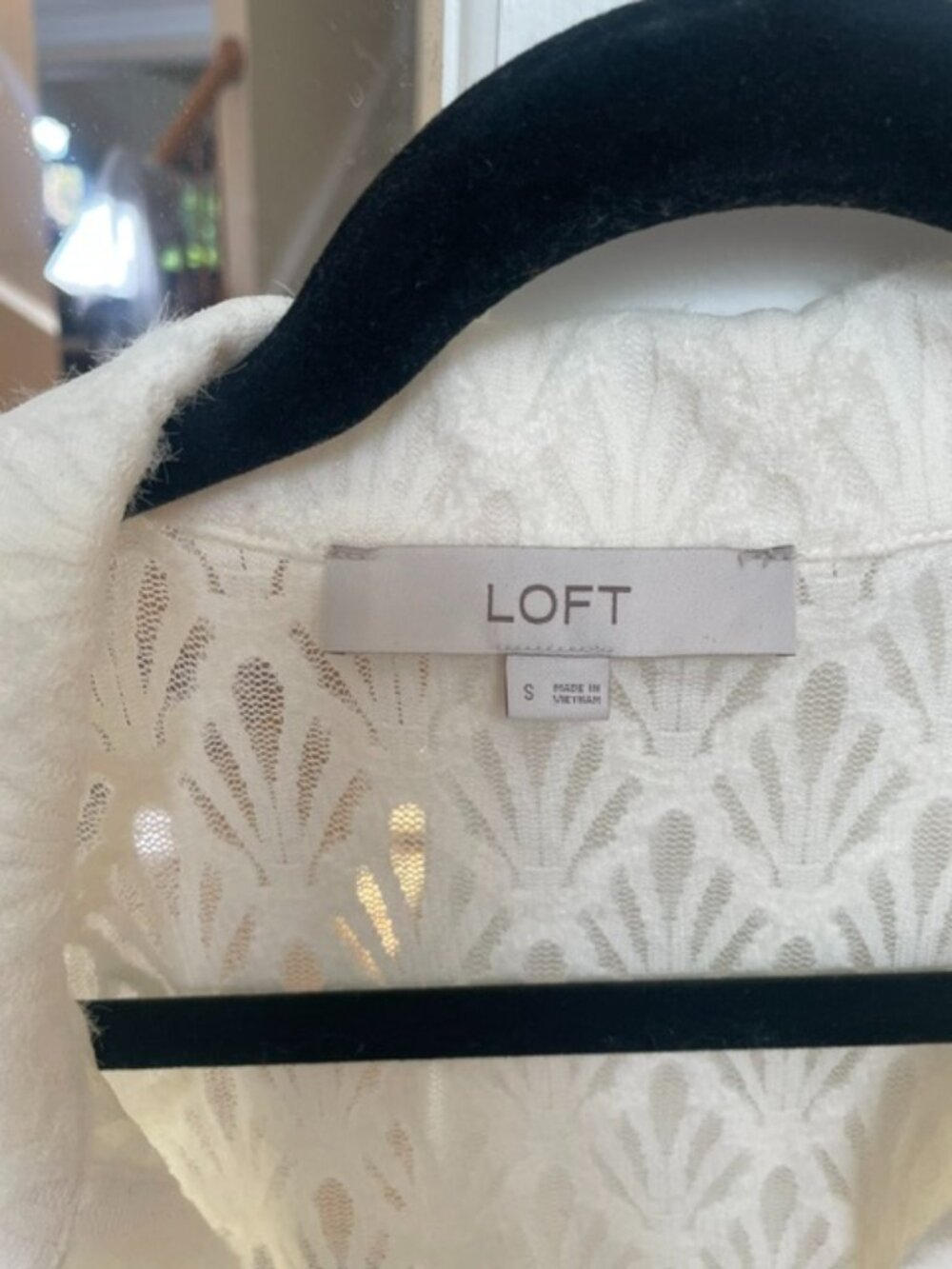 Loft Lace Button down blouse - Picture 3 of 5
